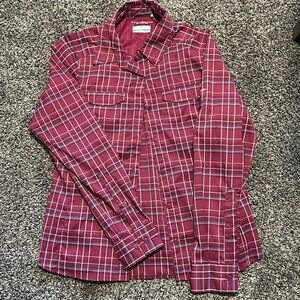 Columbia long sleeve sun shirt women small